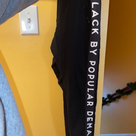 Black By Popular Demand Sweatpants - Picture 3 of 3